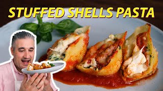 How to Make STUFFED SHELLS PASTA Like an Italian [upl. by Assirralc]