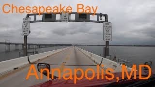 Crossing the Chesapeake Bay Bridge [upl. by Stafford]