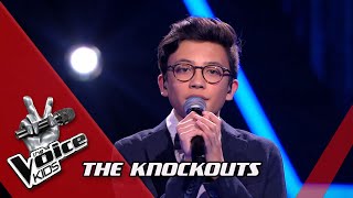 Justin  How Do You Sleep  Knockouts  The Voice Kids  VTM [upl. by Howey149]