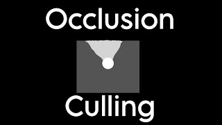 Occlusion Culling Unity Tutorial [upl. by Elesig]