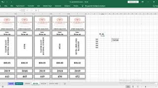 Excel Dosya klasör Sırtlığı Şablona veri çekmek ve yazdırmak [upl. by Rodablas643]