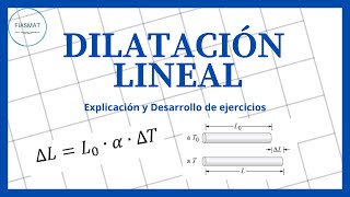 Dilatación Lineal [upl. by Nylhtak]