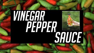 VINEGAR PEPPER SAUCE  Simple Recipe [upl. by Ardnaek]