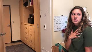 Ohio UniversityMain Campus Dorms  Carr Hall Dorm Room Tour [upl. by Wood]