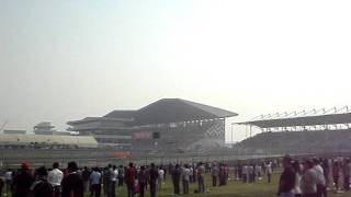 Indian National Anthem at F1 Indian Grand Prix [upl. by Linet71]