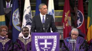 President Obama delivers Eulogy – FULL VIDEO CSPAN [upl. by Rehpinnej128]