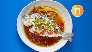 Steamed Fish Nyonya Cooking [upl. by Eerol]