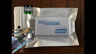 Wii2HDMI Review  How to connect the Wii to a HDMI TV [upl. by Nuahsak541]