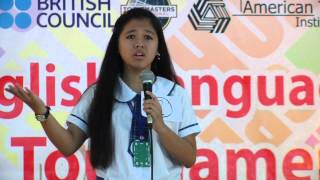 Extemporaneous Speech Contest  Finalist 01 [upl. by Drahsir230]