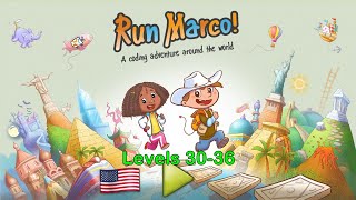 Learn Run Marco  Jungle Trouble  Levels 3036  Advanced Conditionals [upl. by Cerf]