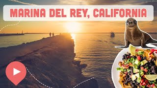 Best Things to Do in Marina Del Rey California [upl. by Annaehs]