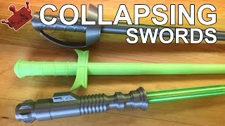 3D Printed Collapsing Swords [upl. by Undine973]