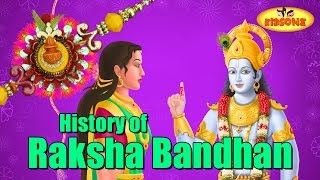 History of Rakhi Festival  Rakshabandhan Story with Cartoon Animation  KidsOne [upl. by Nolur724]