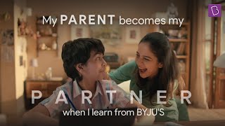 When You Learn From BYJU’S Parents Become Your Partners [upl. by Swetlana488]