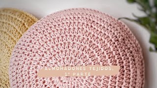 Almohadones tejidos a crochet 1era parte [upl. by Marpet]