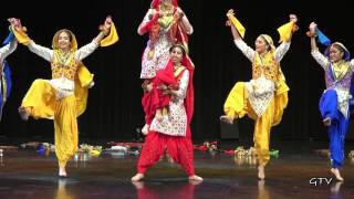 Punjabi Folk Dance Academy  Bhangra Idols 2015 [upl. by Houlberg393]