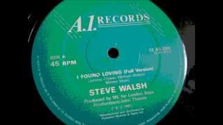 Steve Walsh  I found love 1987 12quot Full version [upl. by Bennett]