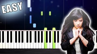 Indila  Dernière Danse  EASY Piano Tutorial by PlutaX [upl. by Gorges]