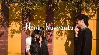 Nenu Nuvvantu Lofi  Slowed  Reverb   Orange  CherryMusicZone [upl. by Haase]