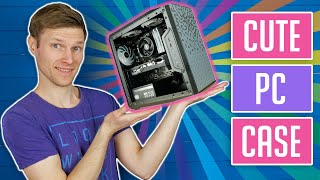 CUTE GAMING PC CASE  Cooler Master MASTERBOX Q300L  Good value budget PC case [upl. by Asreht258]