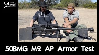 50BMG M2 AP  Armor Piercing Ammunition Testing [upl. by Dugald]