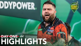 THE CHAMP RETURNS  Day One Highlights  202324 Paddy Power World Darts Championship [upl. by Polinski]