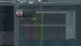 How to make a DEMBOW Beats In FL Studio [upl. by Franckot]