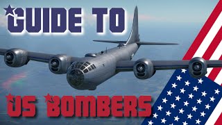 Guide to US Bombers 🍔 War Thunder [upl. by Eissej]