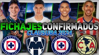 ¡MÁS DE 10 FICHAJES CONFIRMADOS ¡FARAVELLI a CRUZ AZUL ¡RAYADOS AMARRÓ a VAZQUEZ ¡CHAVEZ AL AME [upl. by Brandwein927]