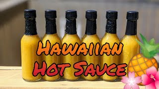 Making Pineapple Habanero Hot Sauce [upl. by Navar]