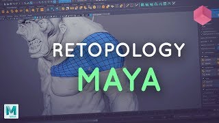 Retopology for Beginners in Maya [upl. by Zenda910]