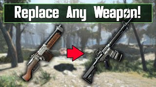 Replace Any Weapon In Fallout 4 FO4Edit [upl. by Roma]