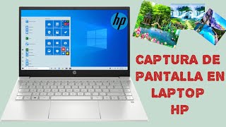 como hacer capturas de pantalla en laptop HP [upl. by Suravat]