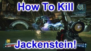 How To Kill Jackenstein  Sir Hammerlock DLC [upl. by Dirraj]