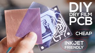 DIY PCB Fabrication Dry Film Inkjet Method [upl. by Minsk]