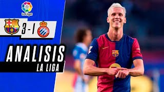 BARCELONA vs ESPANYOL 31  LA LIGA 2024  ANALISIS del PARTIDO [upl. by Haughay950]