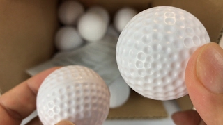 Plastic Wiffle Practice Golf Balls amp How Far They Fly [upl. by Nodarb]