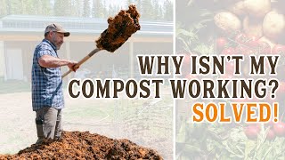 Common Compost Problems FIXED amp How to Turn Your SIMPLE Compost [upl. by Hoffarth]