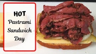 Hot Pastrami Sandwich Recipe [upl. by Ress]