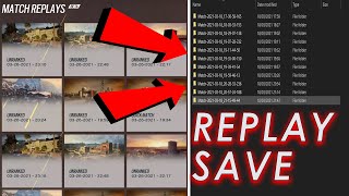 How To Save Rainbow Six Siege Match Replay CrimsonHeist [upl. by Bowler443]