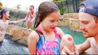 BACKYARD WATERPARK POOL JUMP [upl. by Charleen]