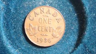 1936 Dot Canadian quotDotquot Cent Worth 25 Million Times Face Value [upl. by Ballinger164]