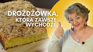 DROŻDŻÓWKA DLA LENIUCHÓW  najprostszy przepis który zawsze wychodzi [upl. by Llerej]