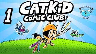 Welcome to the Comic Club  CAT KID COMIC CLUB  Part 1 [upl. by Krm]