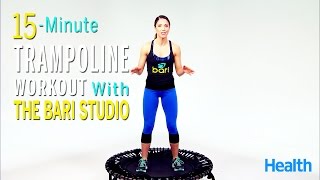 15Minute Trampoline Workout  FollowAlong Fitness  Health [upl. by Nilloc914]