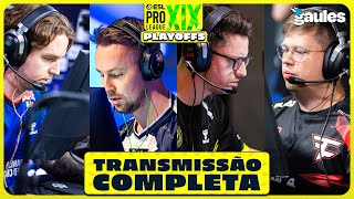 ESL Pro League Season 19 Playoffs Dia 4  Gaules Transmissão Completa [upl. by Speroni]