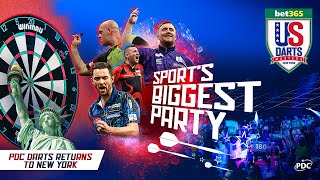 2024 PDC US Darts Masters in New York  Everything You Need to Know [upl. by Anoyet]