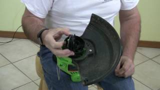 Restring a Dual Feed Trimmer [upl. by Bernardine868]