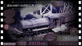 Seaham Harbour INDUSTRIAL derails runaways gravity amp steam shunts 1963 [upl. by Sukramed541]