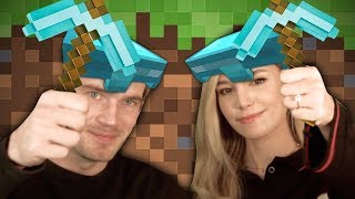 We finally play Minecraft  Minecraft with Marzia  Part 1 [upl. by Silverts]